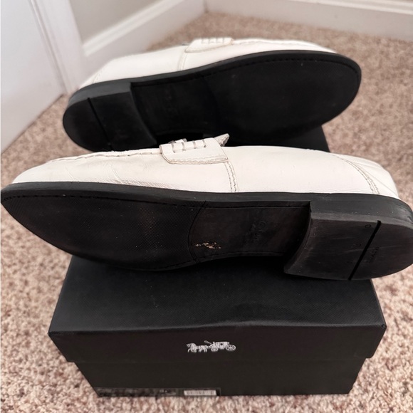 COACH Putnam White Loafer Women’s Size 7. 5 - Picture 2 of 5